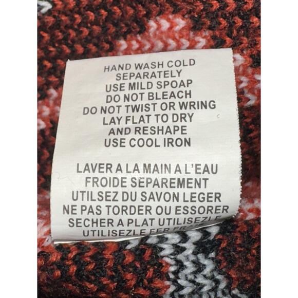 Southwest Cowgirl Justice Open Front Cardigan Sweater Small Aztec Print Western - Picture 12 of 12